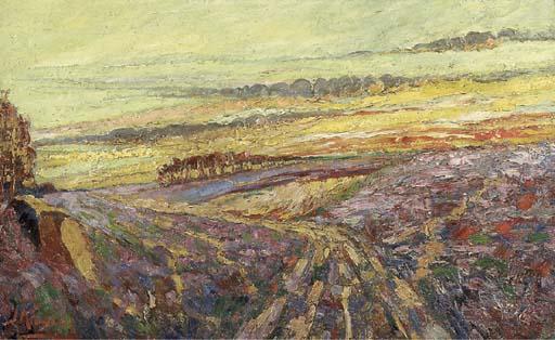 Jan Kruysen - Sunset in Limburg