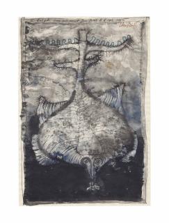 Jan Lebenstein - Study for Vertical Blue