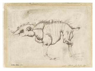 Jan Lebenstein - Untitled (Animal Study)