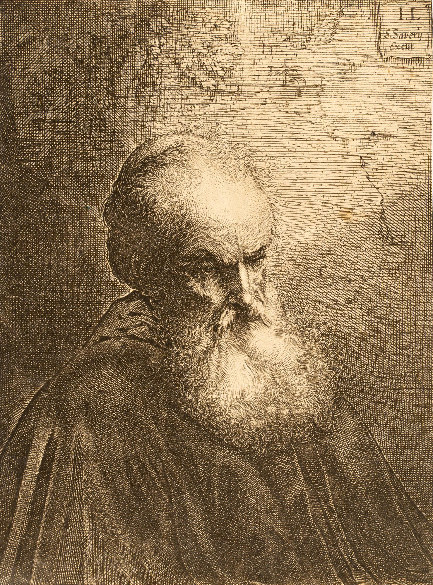 Jan Lievens - Brustbild eines alten Mannes mit langem Weißbart