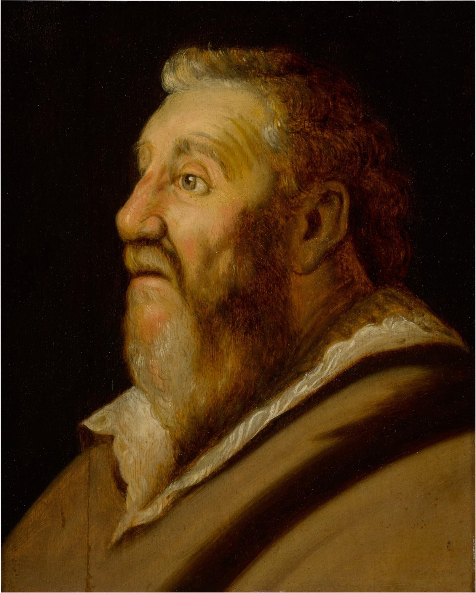 Jan Lievens - Study Of A Man Looking Up