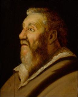 Jan Lievens - Study of a man looking up