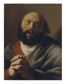 Jan Lievens - The Penitent Saint Peter