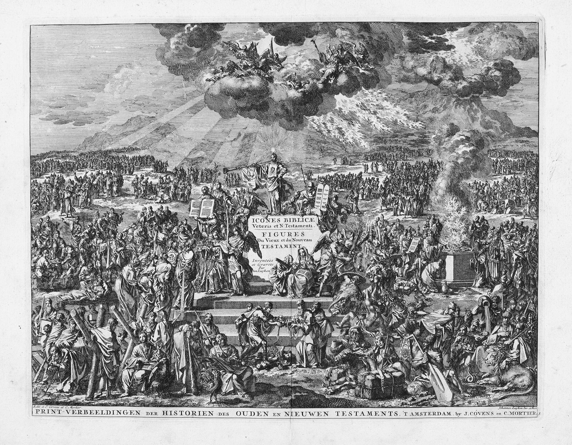 Jan Luyken - 62 Bll.: Icones Biblicae Veteris et N. Testamenti.
