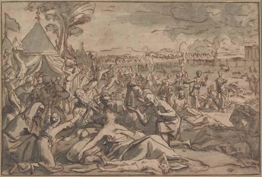 Jan Luyken - The Hebrews In The Desert