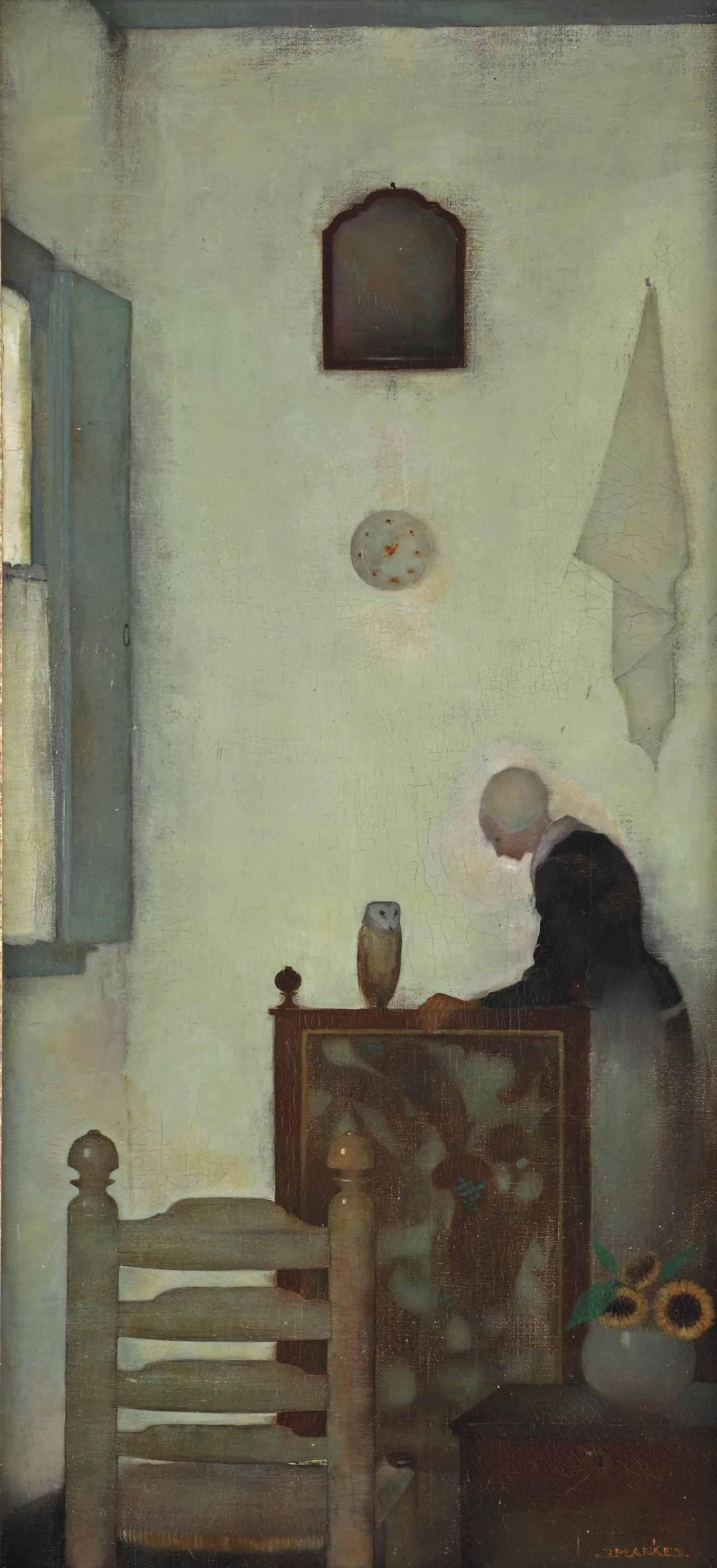Jan Mankes - Mother In An Interior