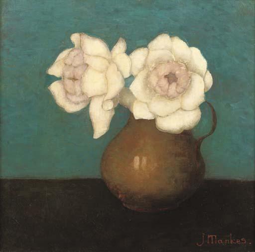 Jan Mankes - Rozen in vaas