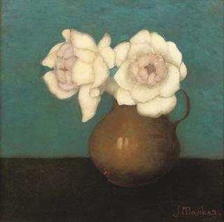 Jan Mankes - Rozen in vaas