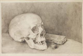 Jan Mankes - Stilleven Met Schedel En Boek