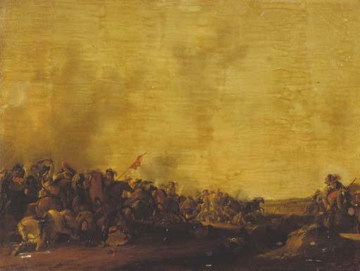 Jan Martszen de Jonge - A cavalry engagement