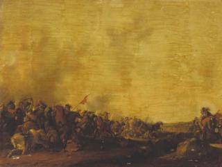 Jan Martszen de Jonge - A cavalry engagement