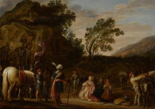 Jan Martszen De Jonge - The Meeting Of David And Abigail