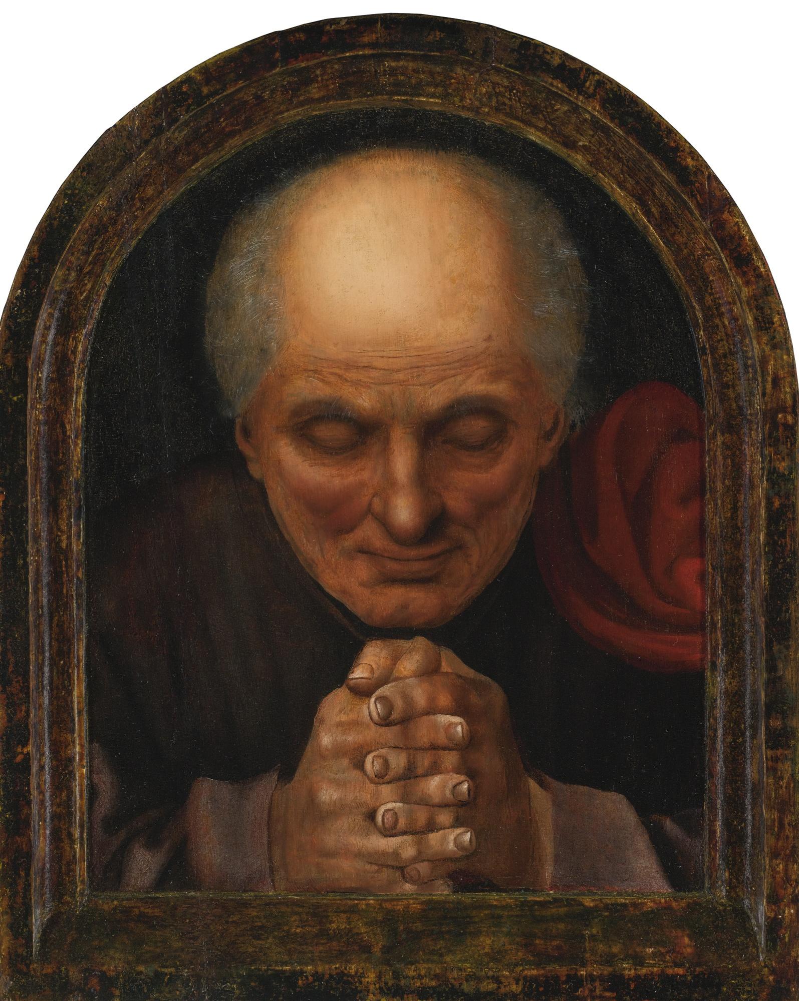 Jan Massys - A Praying Monk