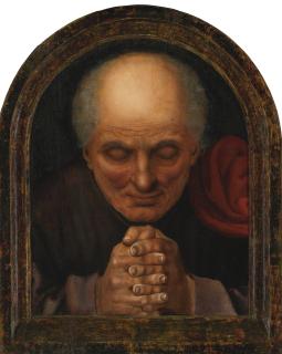 Jan Massys - A Praying Monk
