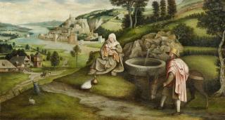 Jan Massys - Ruhe auf der Flucht nach Ägypten