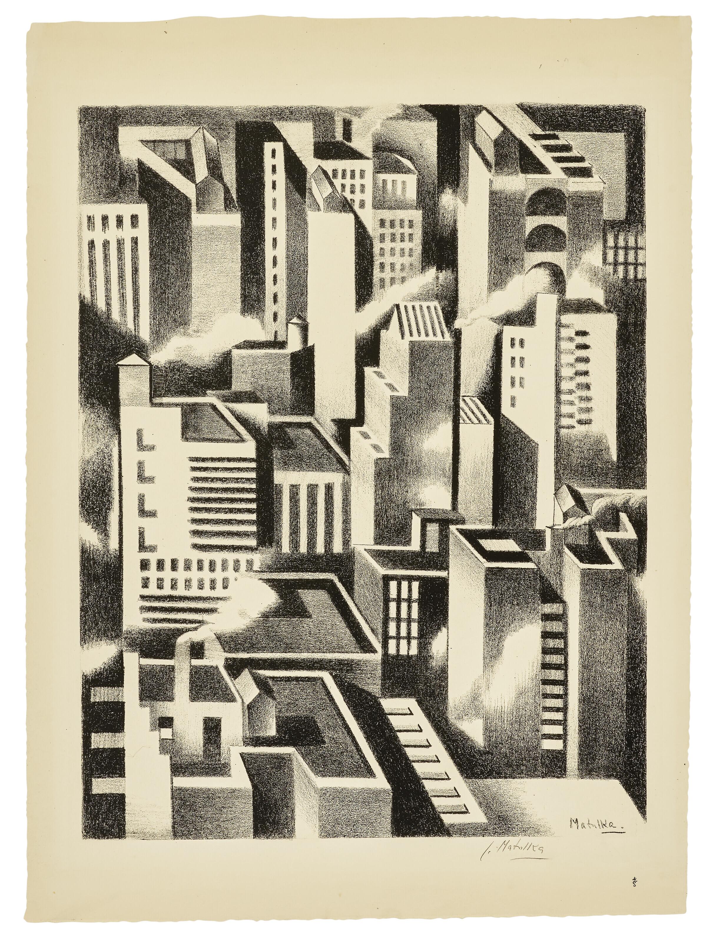 Jan Matulka - Arrangement - New York