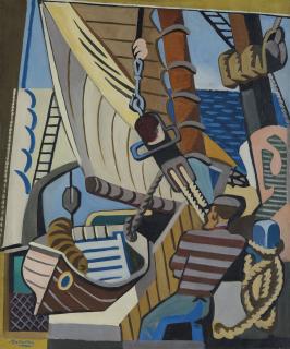 Jan Matulka - At Sea