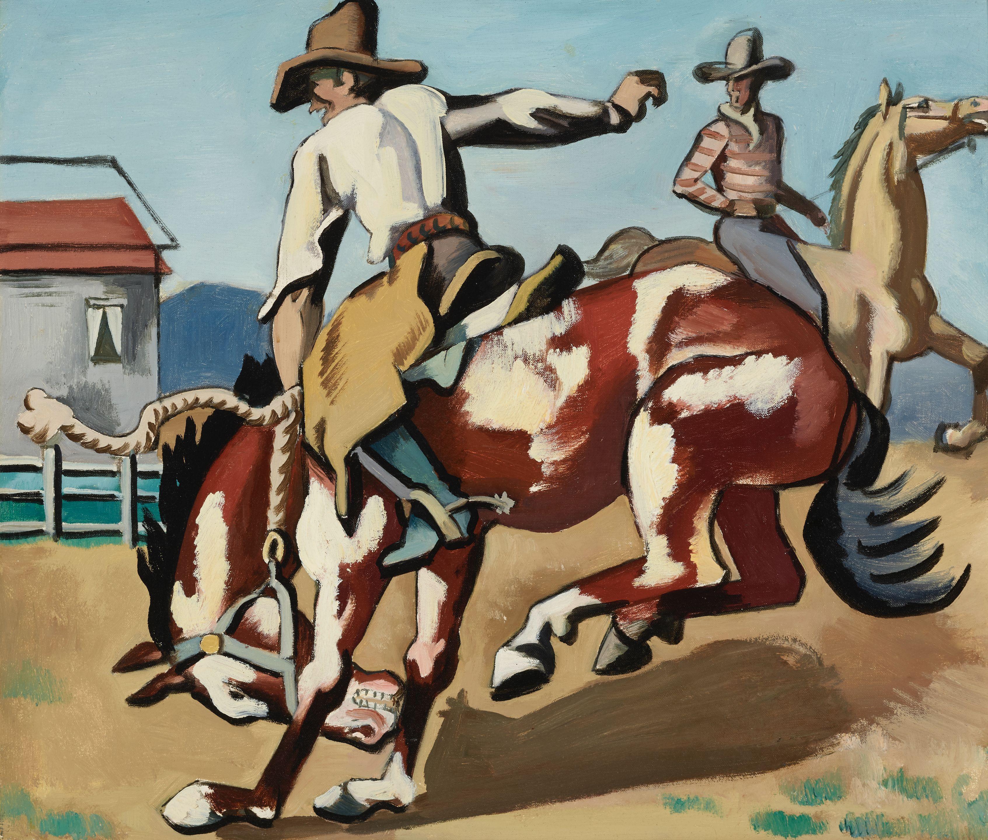 Jan Matulka - Rodeo Rider