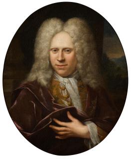 Jan Maurits Quinkhard - Portrait Of A Gentleman, Half-Length 
