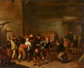 Jan Miense Molenaer - Feiernde Bauerngesellschaft