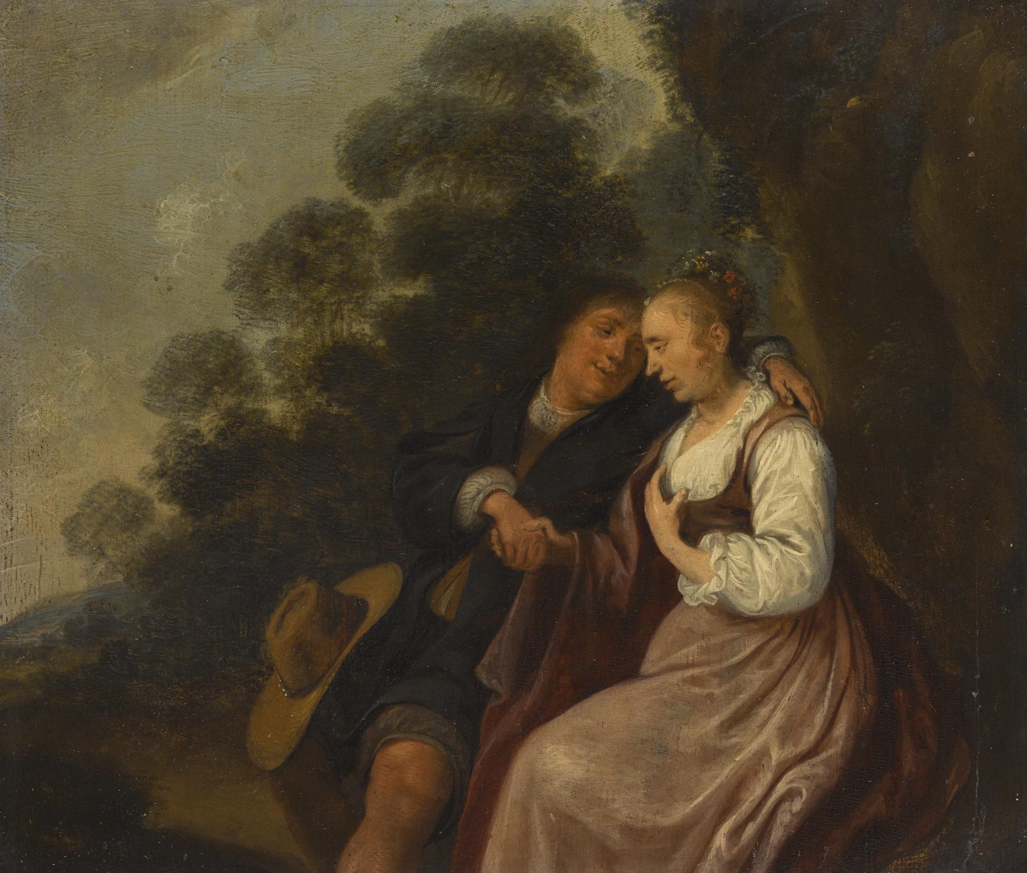 Jan Miense Molenaer - The Rustic Courtship