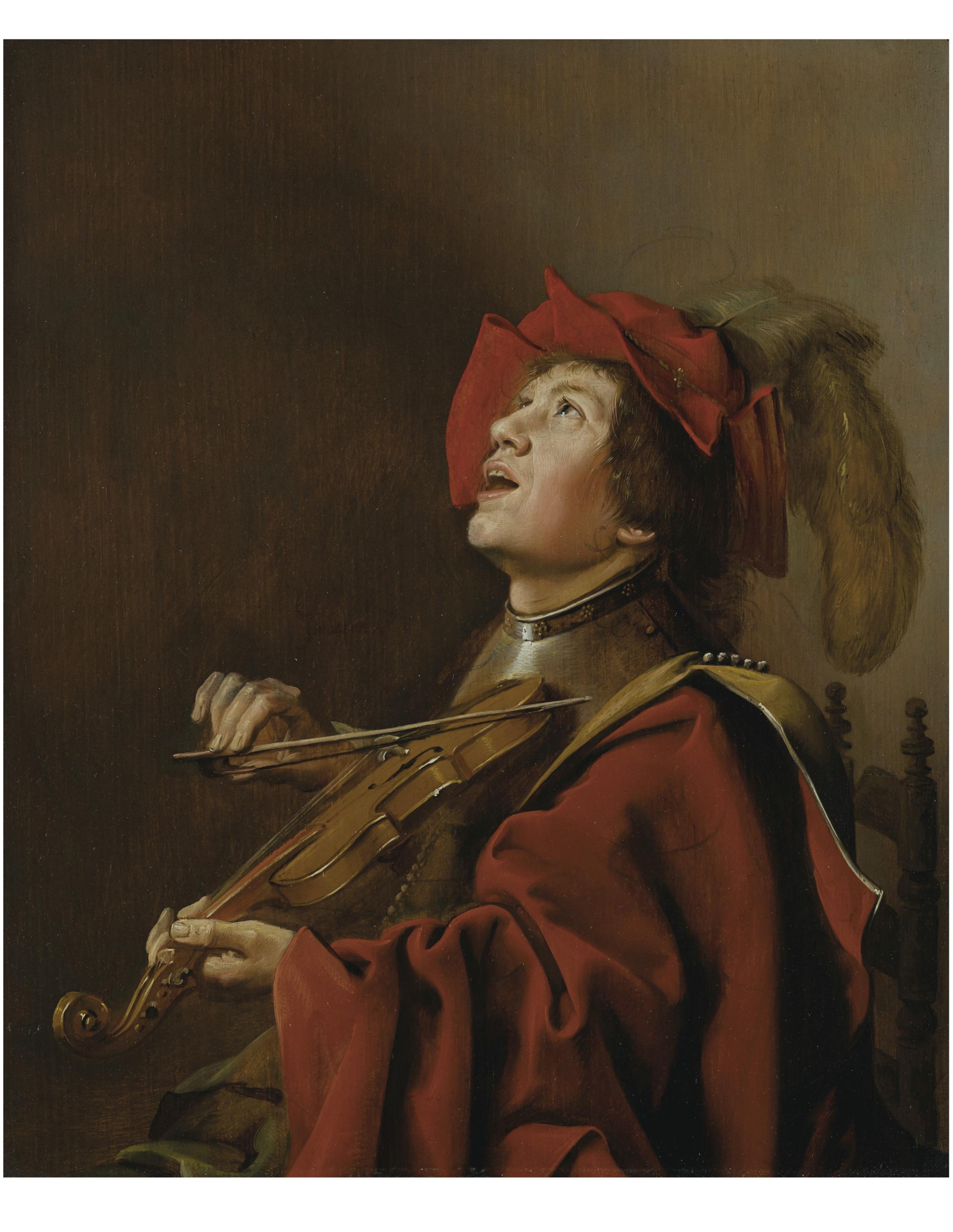 Jan Miense Molenaer - The young violinist