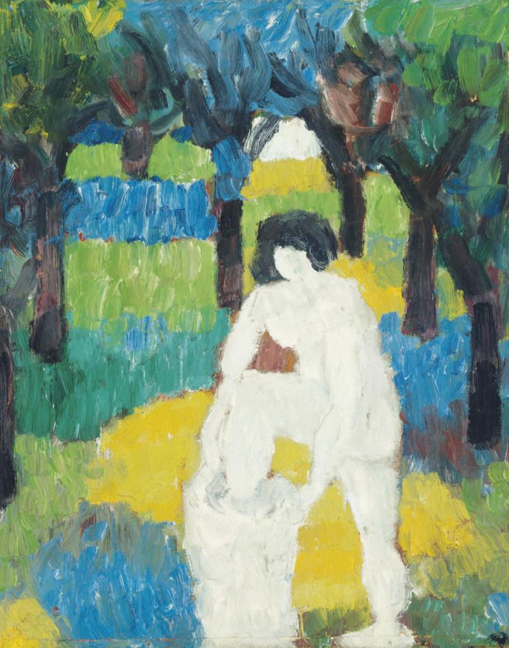 Jan Müller - Untitled (Nude in a Landscape)