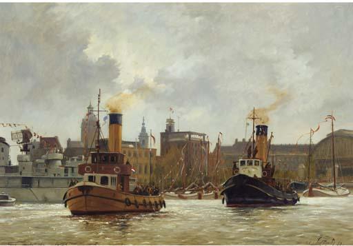 Jan Nagtegaal - Voorby aan \'de Groene Draeck\' Sail.70