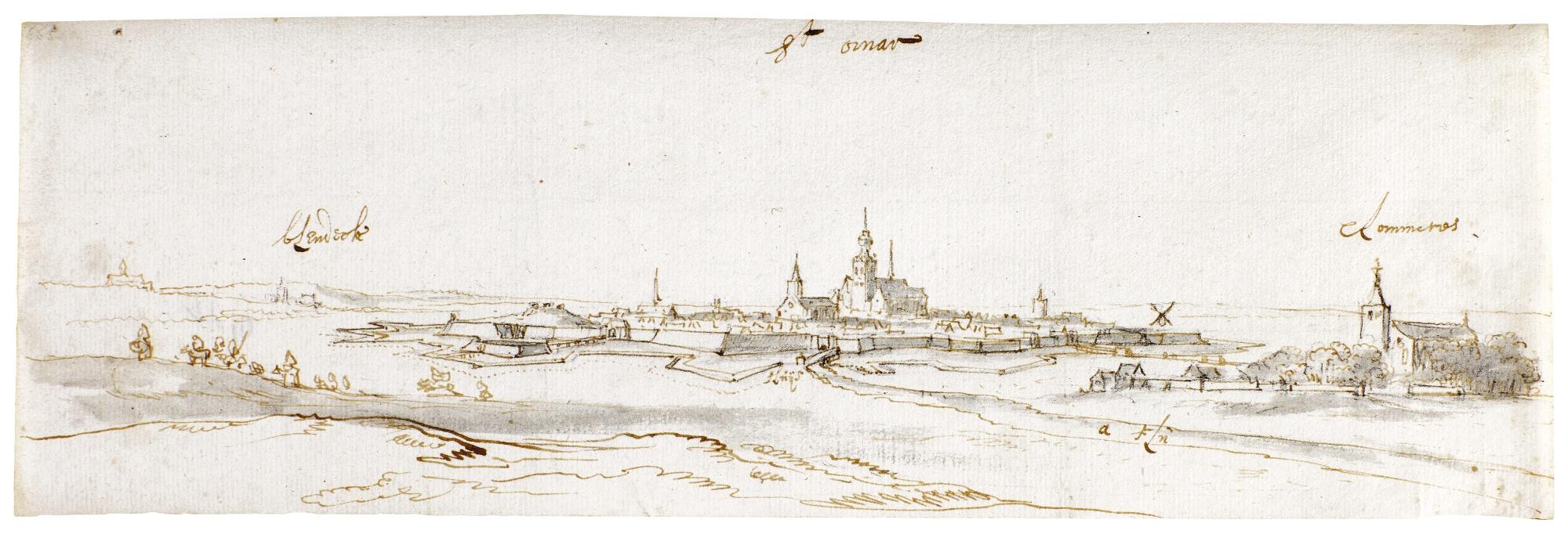 Jan Peeters - A View Of St. Omer