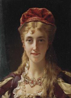 Jan Portielje - A Young Beauty