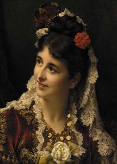 Jan Portielje - A young Spanish beauty