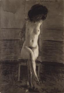 Jan Rauchwerger - Seated Nude