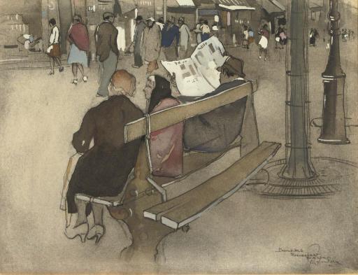 Jan Rijlaarsdam - Boulevard de Rochechouart, Paris