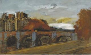 Jan Rijlaarsdam - Bridge over the river Seine