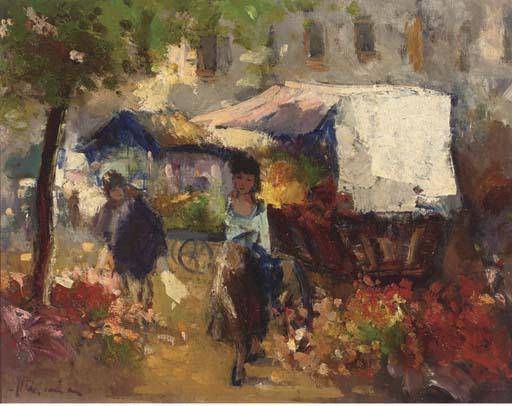 Jan Rijlaarsdam - Flower market