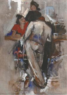 Jan Rijlaarsdam - In the cafe