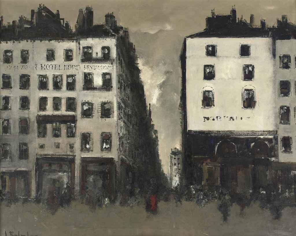 Jan Rijlaarsdam - View of a street in Paris