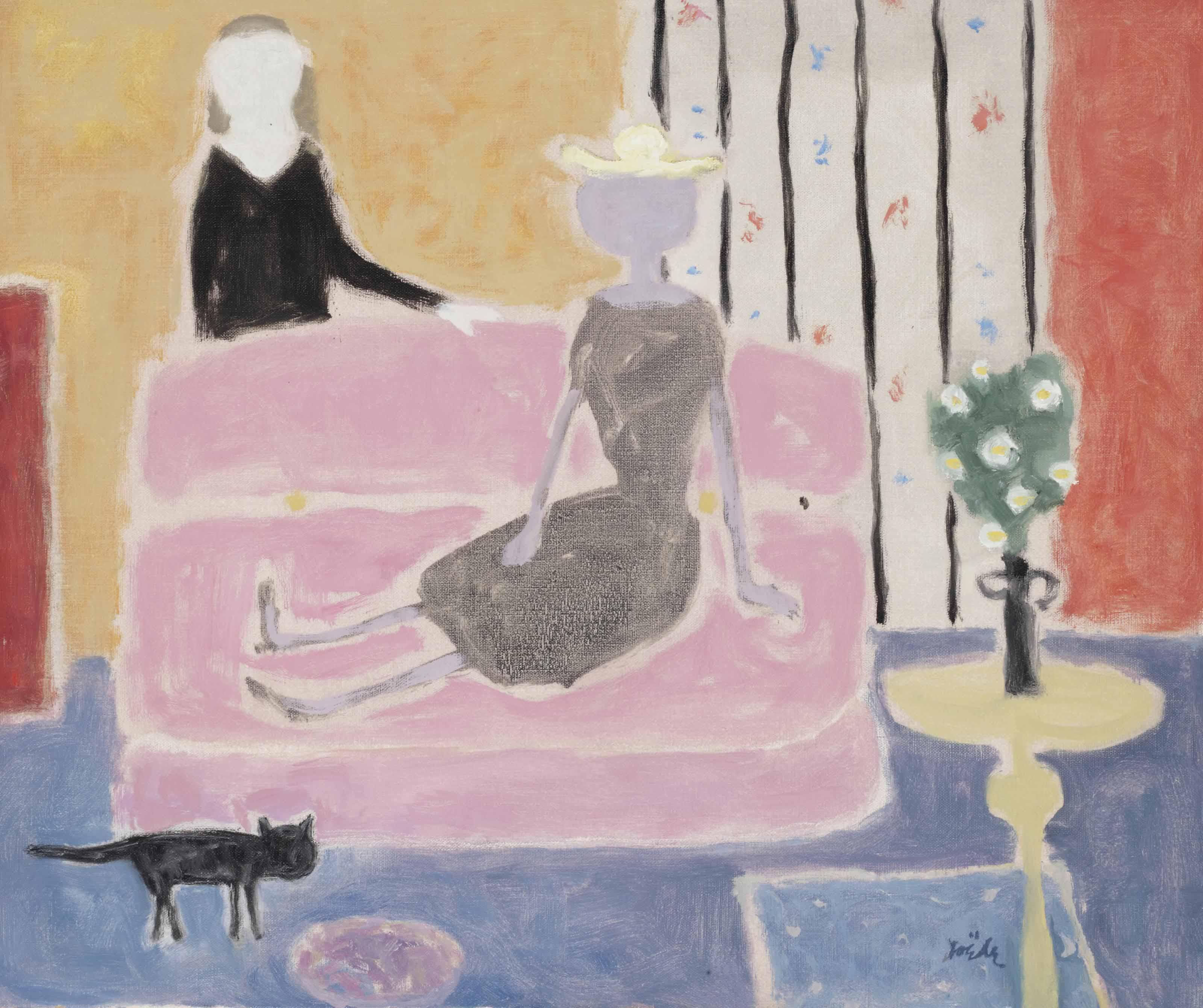 Jan Roëde - Le canape rose