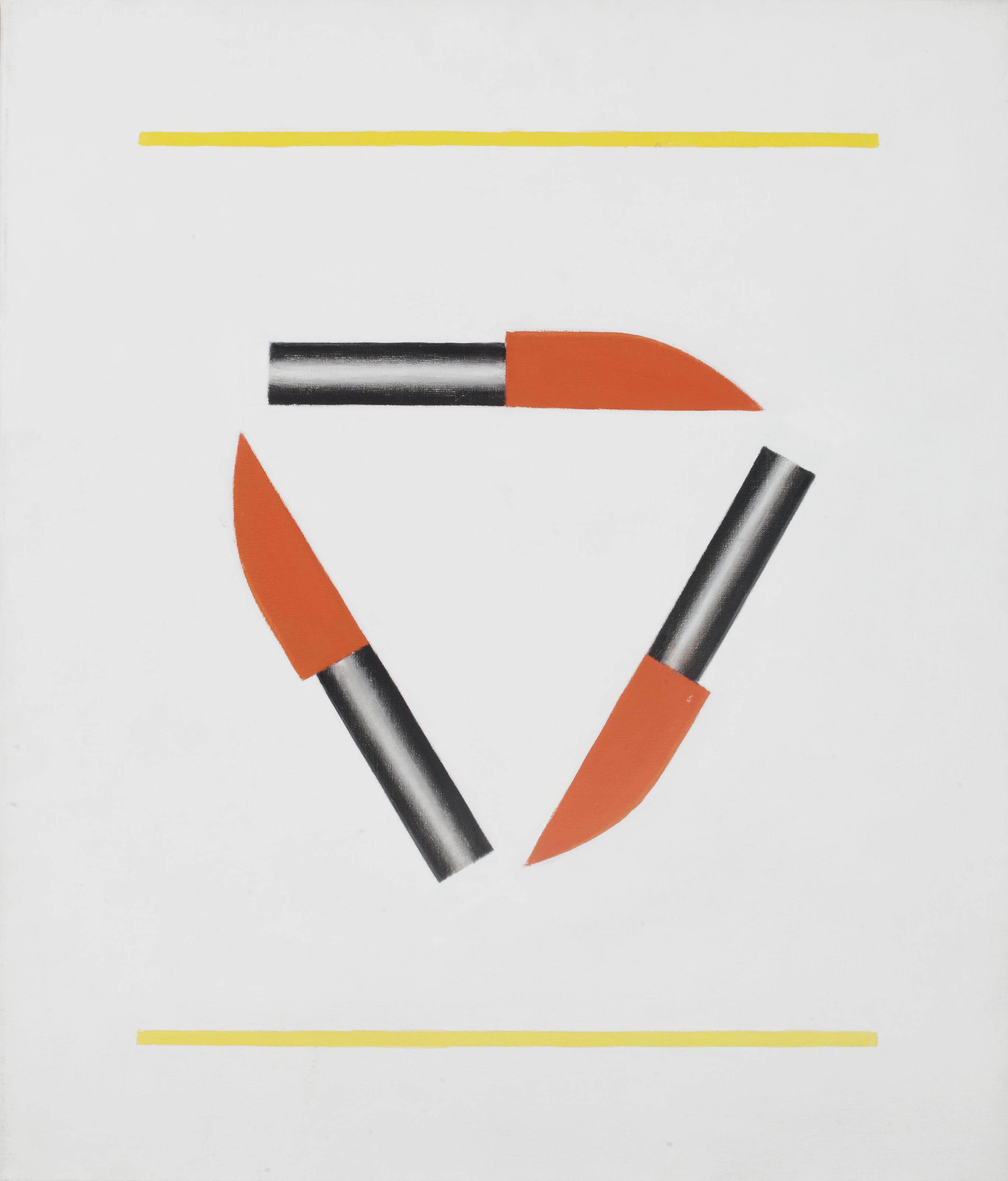 Jan Roeland - Compositie met drie messen