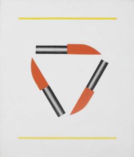 Jan Roeland - Compositie met drie messen