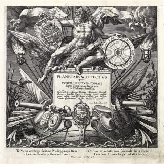 Jan Sadeler I - The Seven Planets (Planetarum Effectus Et Eorum In Signis Zodiaci) (Hollstein 517-524)