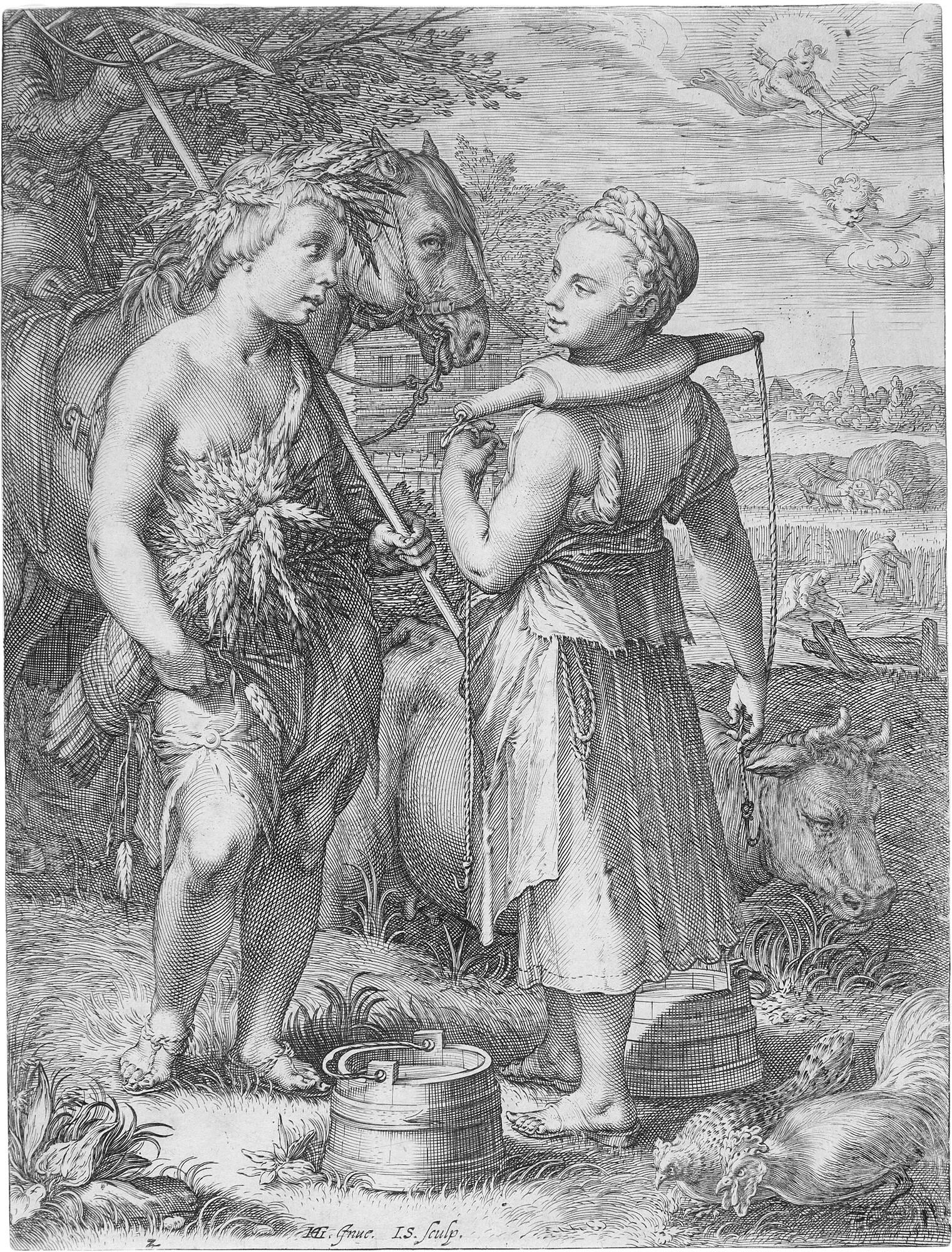 Jan Saenredam - Der Sommer.