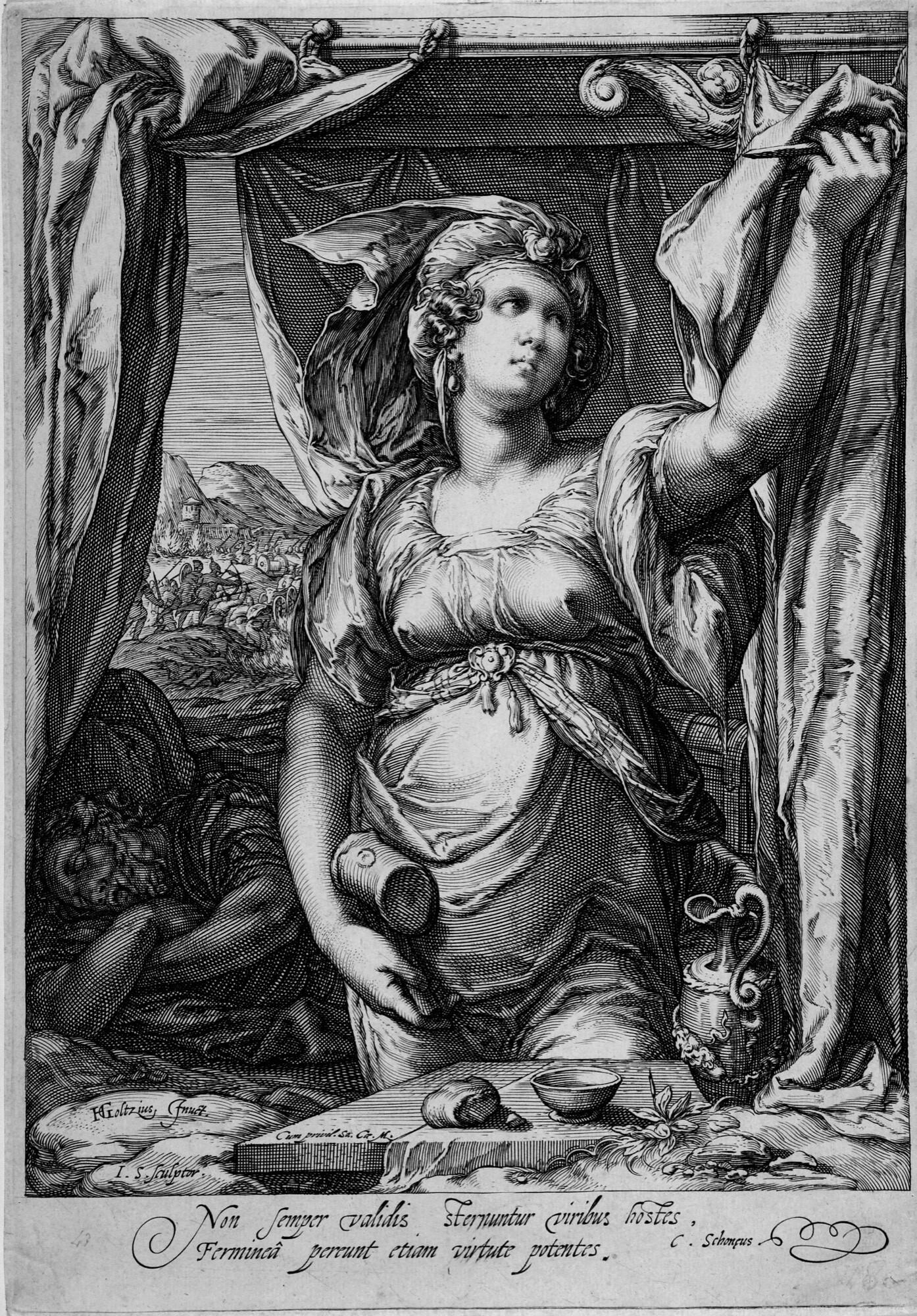 Jan Saenredam - Jael und Sisera.