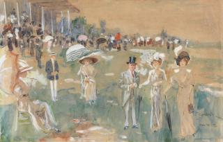 Jan Šafařík - At The Racetrack, Paris