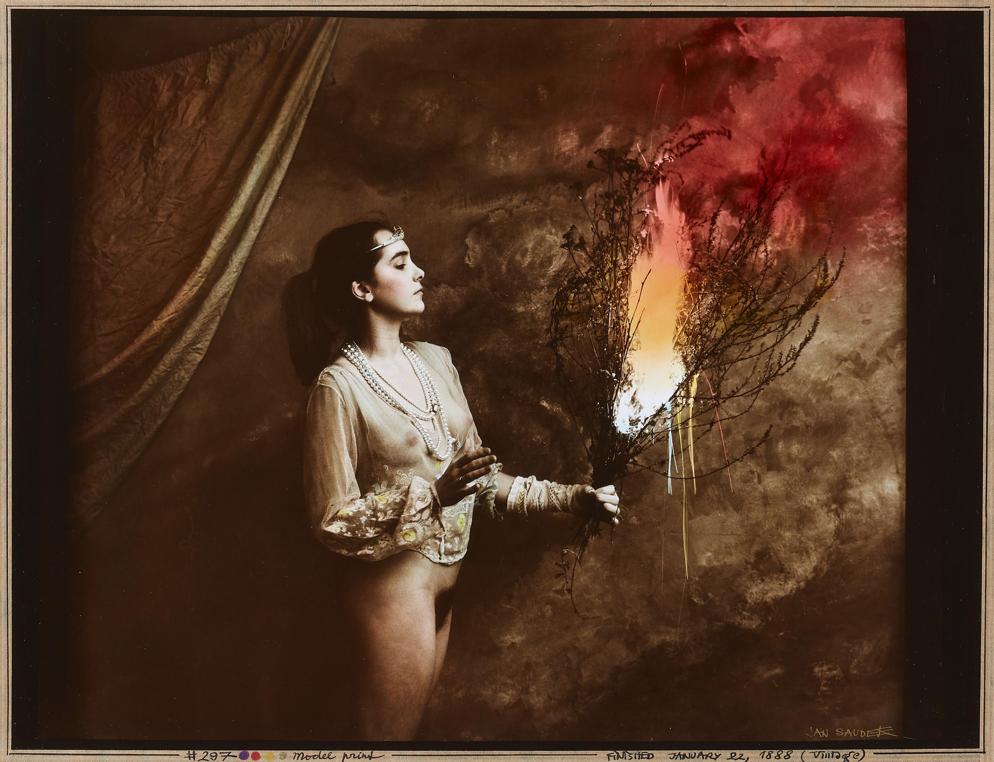 Jan Saudek - Die Flamme