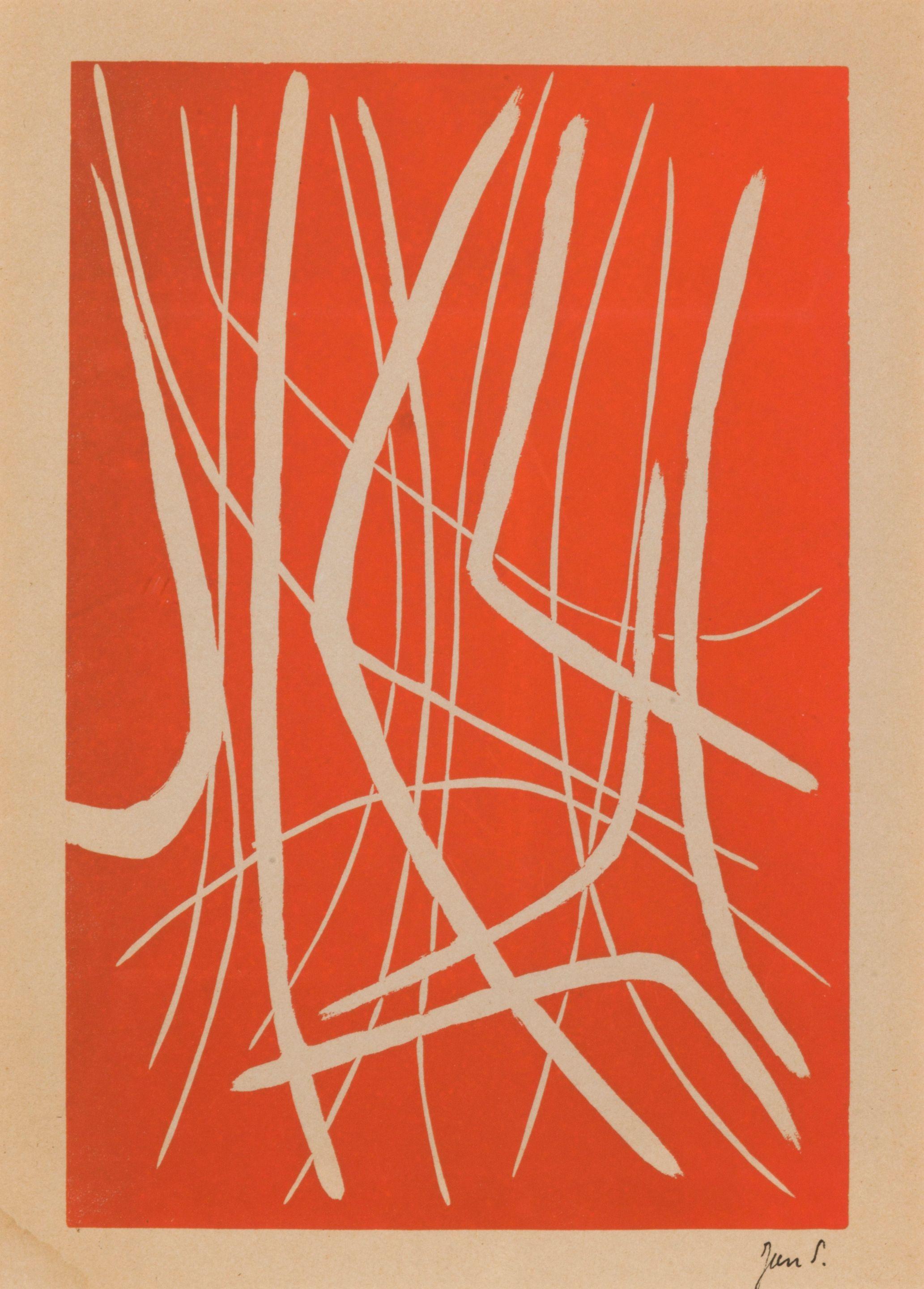 Jan Saverys - Sans titre, 1952