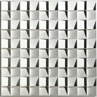 Jan Schoonhoven - Quadratenrelief Met Schuine Binnenvlaken In 4 Richtingen