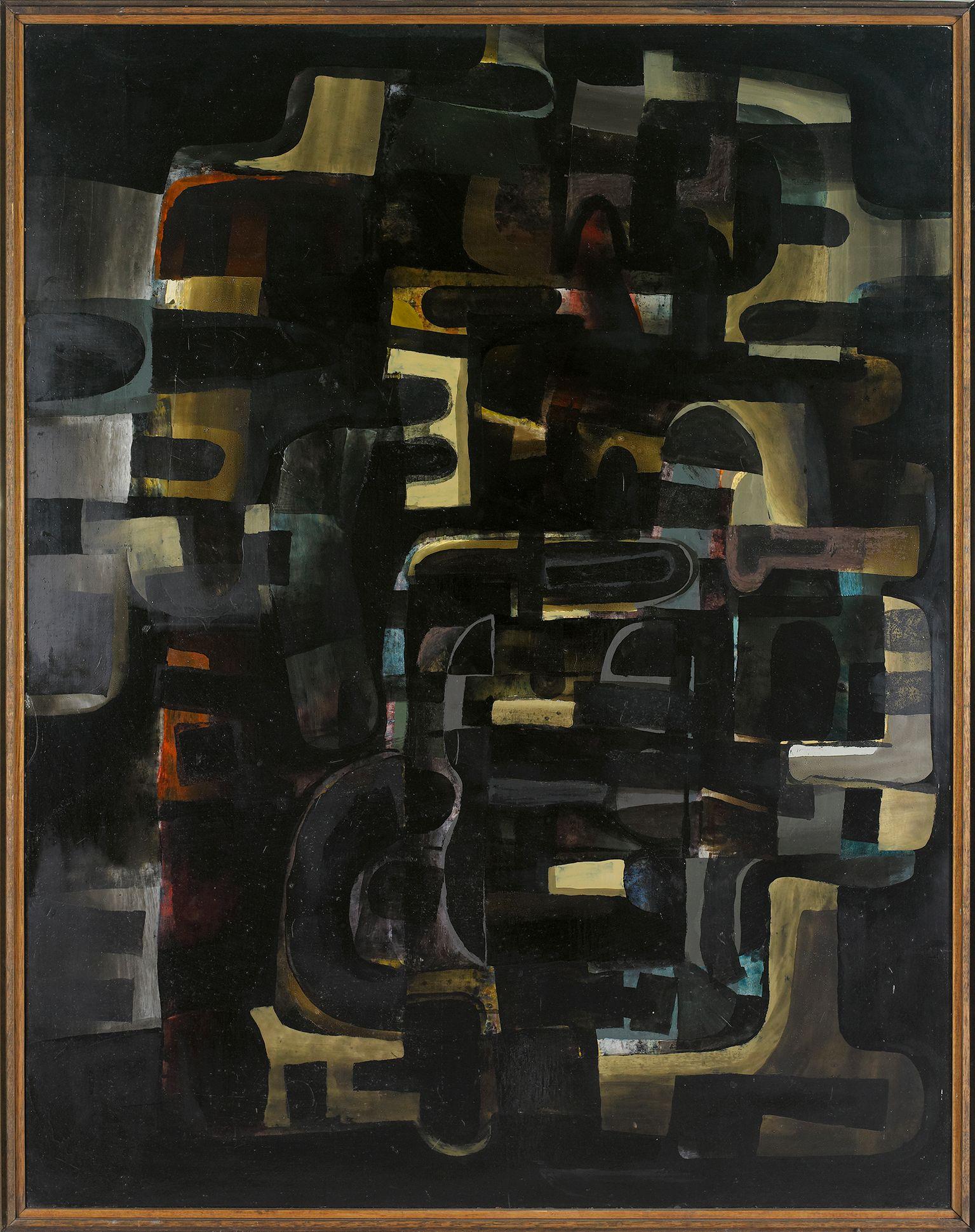 Jan Senbergs - Cathedral, 1963