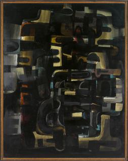 Jan Senbergs - Cathedral, 1963