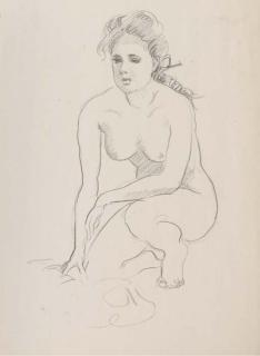 Jan Sluijters Jr. - A female nude
